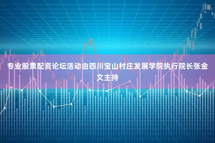专业股票配资论坛活动由四川宝山村庄发展学院执行院长张金文主持