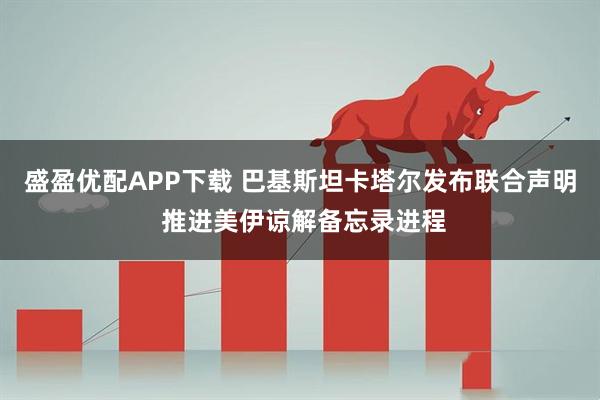 盛盈优配APP下载 巴基斯坦卡塔尔发布联合声明 推进美伊谅解备忘录进程